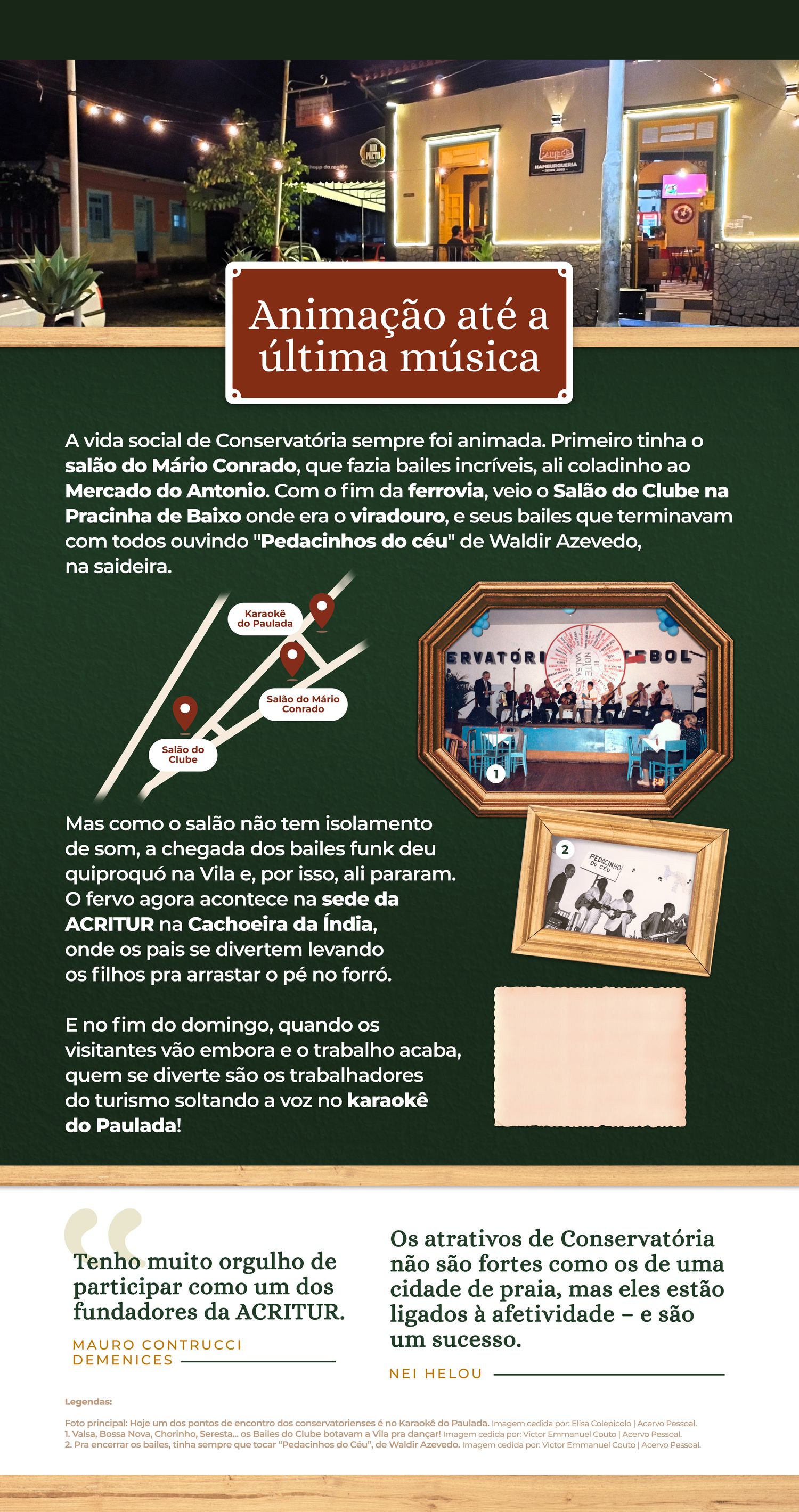 Painel 07: Animação até a última música