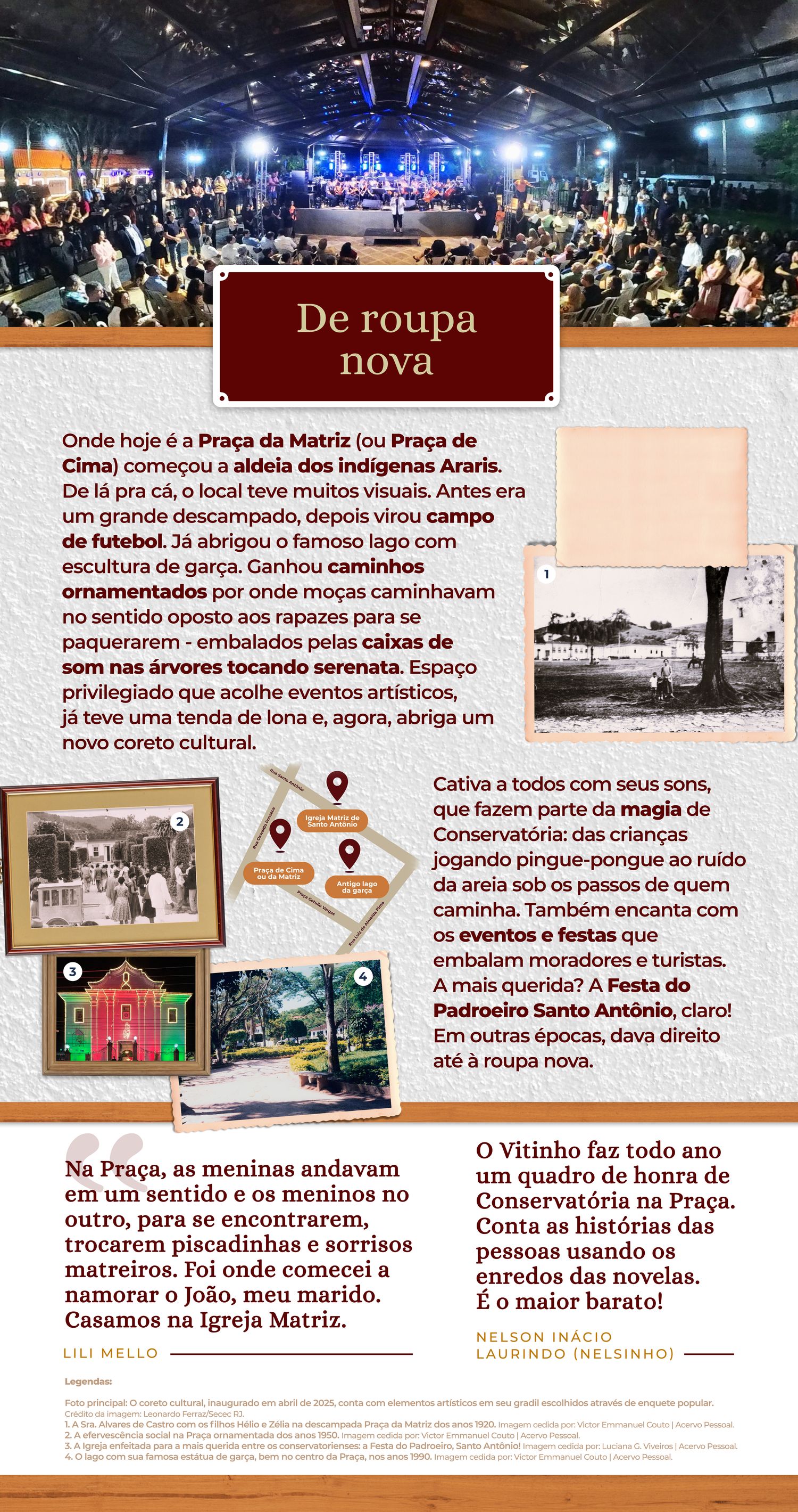 Painel 15: De roupa nova