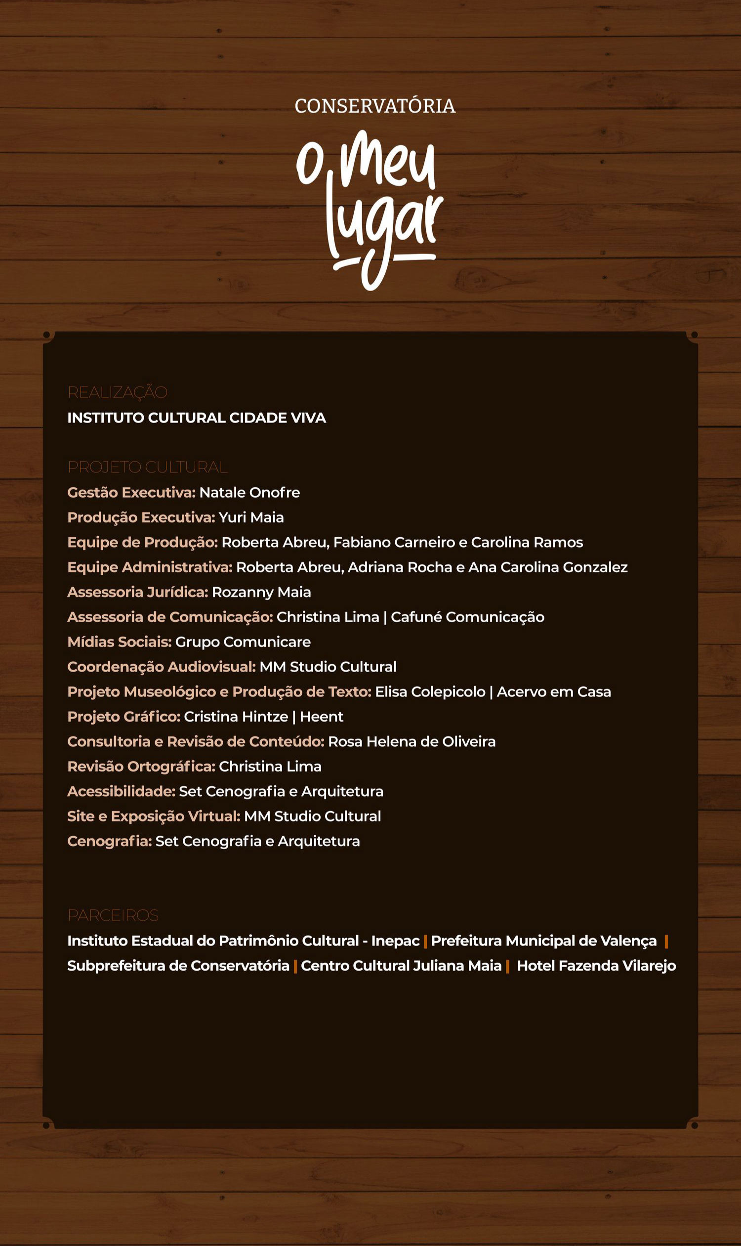 Painel Ficha Técnica